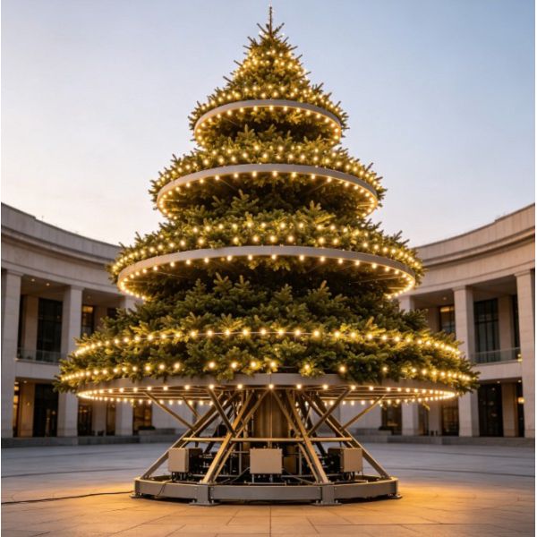 Pokok Krismas Berbilang Peringkat-Tersuai